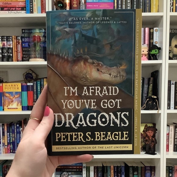 *BRAND NEW* Fantasy Book: I’m Afraid You’ve Got Dragons by Peter S. Beagle - Picture 1 of 3